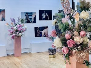 Event Produktdekoration mit Blumen