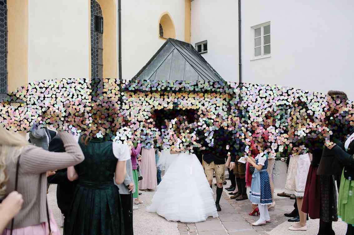 Hochzeit München Dekoration