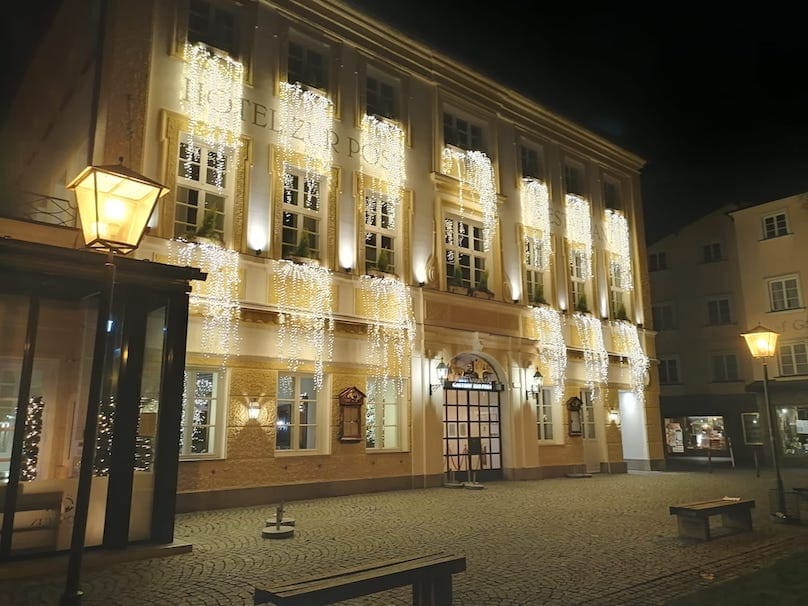 Weihnachts Deko Hotel