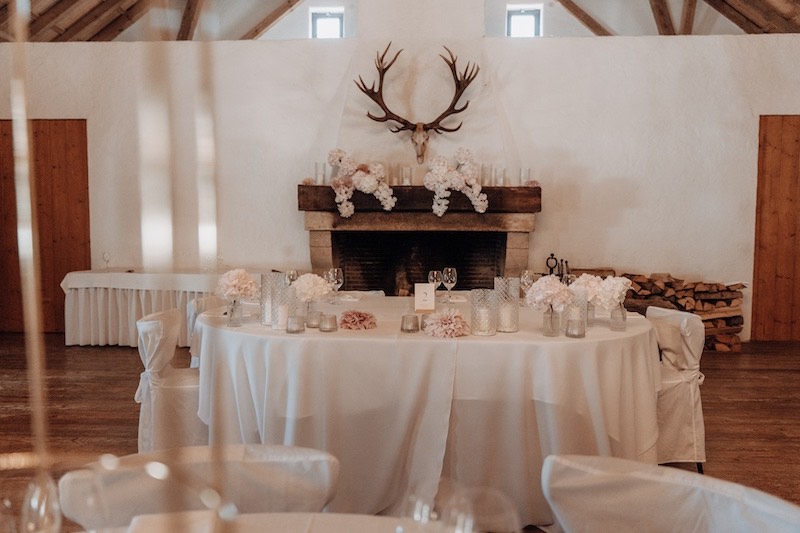 Hochzeit in Pastellfarben dekorieren lassen